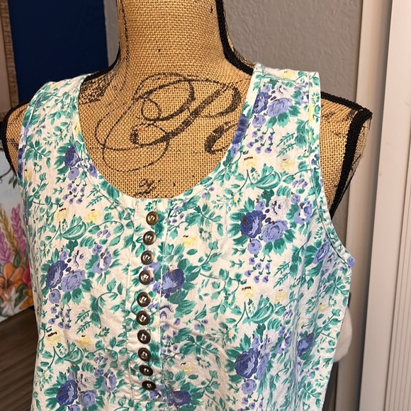1990’S FLORAL CROP TOP MEDIUM - Picture 2 of 13